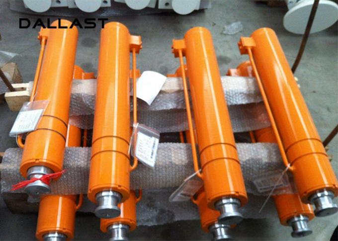 Elevación cromada modificada para requisitos particulares que descarga el cilindro hidráulico industrial de la plataforma